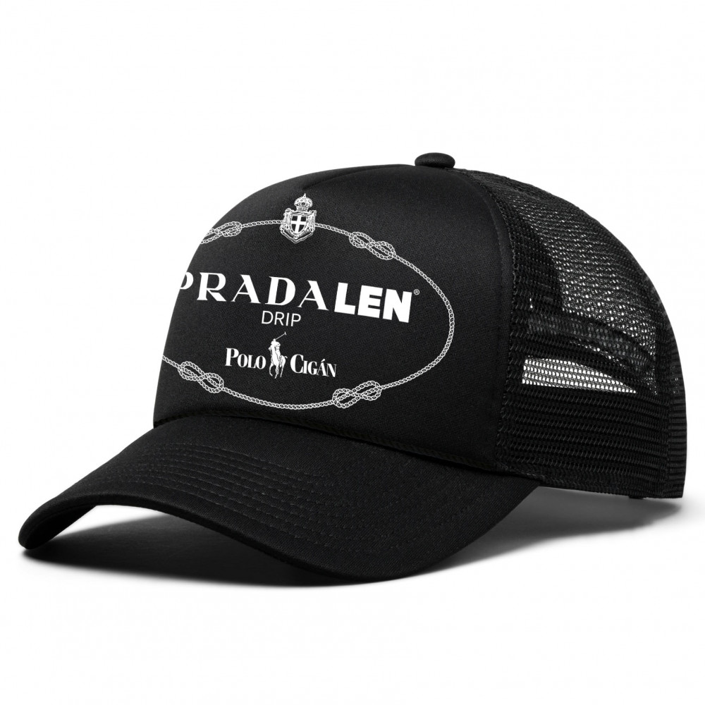 Polo Cigan Pradalen Trucker Cap (Black)